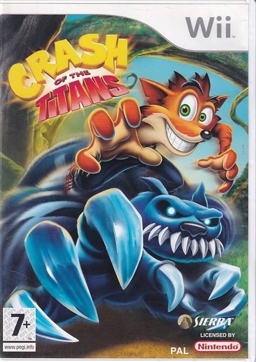 Crash of the Titans - Nordic Version - Wii (B Grade) (Used) (Eng) 